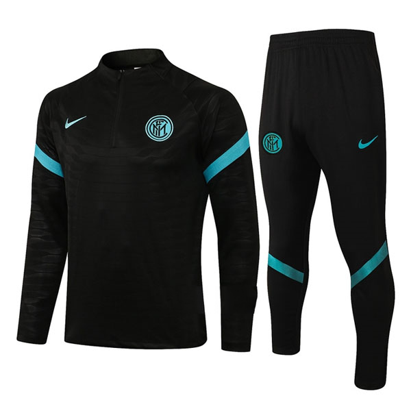 Trainingsanzug Inter Milan 2021-22 Schwarz